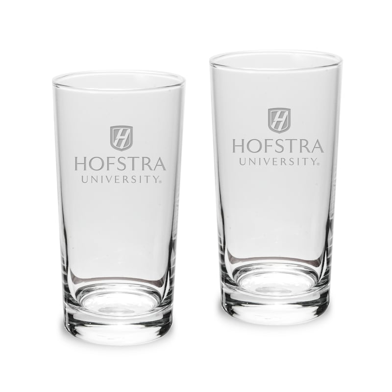 Hofstra University Pride 10oz. 2-Piece Highball Glass Set