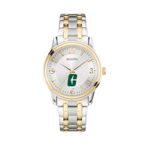 Bulova Silver/Gold Charlotte 49ers Classic Two-Tone Round Watch