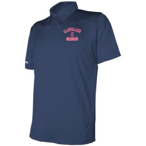 Men's Stitches Navy Cleveland Guardians Polo