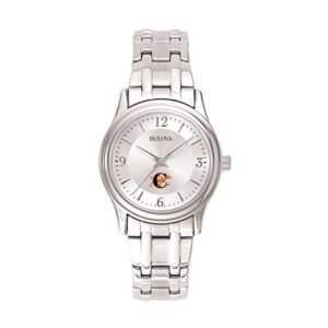 Women's Bulova Silver Campbell Fighting Camels Stainless Steel Quartz Watch