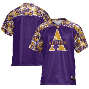Men's GameDay Greats Purple Alcorn State Braves Football Jersey