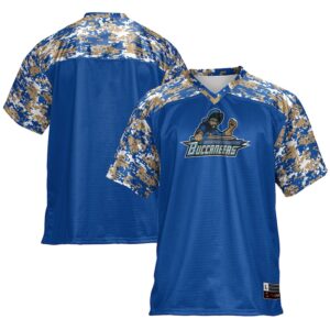 Men's GameDay Greats Blue Massachusetts Maritime Academy Buccaneers Football Jersey