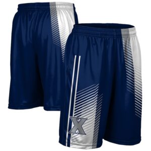 Men's Navy Xavier Musketeers Pocketed Shorts