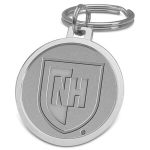 Silver New Hampshire Wildcats Team Logo Split-Wire Key Ring
