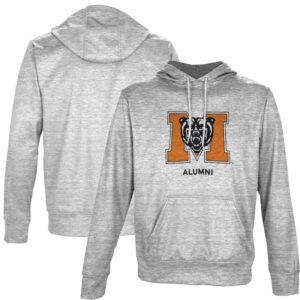 Men's ProSphere Gray Mercer Bears Alumni Name Drop Pullover Hoodie