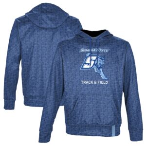Men's ProSphere Navy Sonoma State Seawolves Track & Field Name Drop Pullover Hoodie