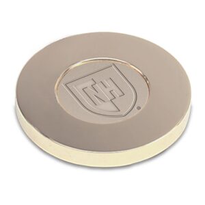 Gold New Hampshire Wildcats Paperweight