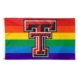 WinCraft Texas Tech Red Raiders 3' x 5' Single-Sided Deluxe Team Pride Flag