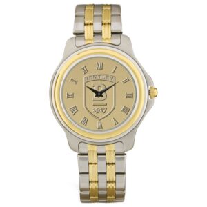 Gold/Silver Bentley Falcons Two-Tone Medallion Wristwatch