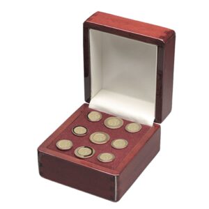 Gold North Carolina A&T Aggies Nine-Piece Blazer Button Set