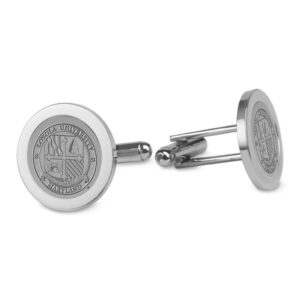 Silver Loyola Greyhounds Cufflinks