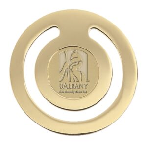 Gold UAlbany Great Danes Bookmark