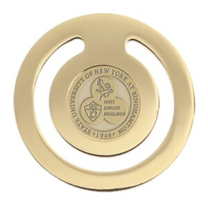 Gold Binghamton Bearcats Bookmark