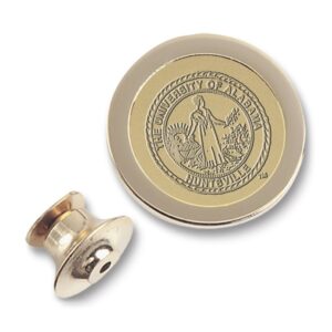 Men's Gold UAH Chargers Logo Lapel Pin