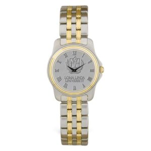 Women's Silver/Gold LLU Lions Two-Tone Wristwatch