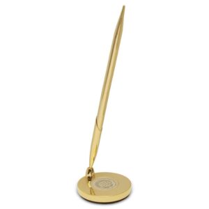 Boston University Gold Desk Pen Set