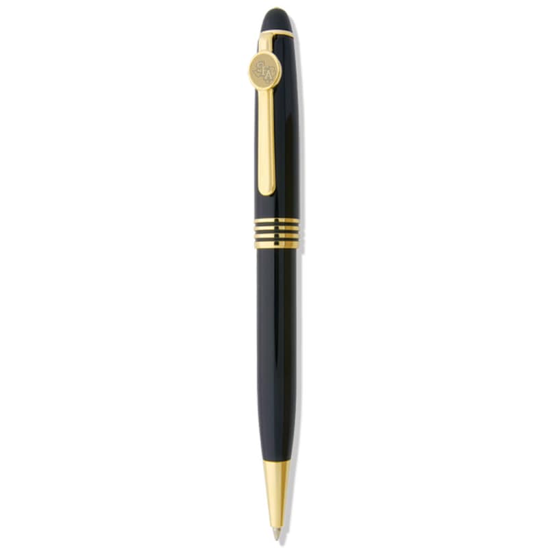 Black Stephen F Austin Lumberjacks Ballpoint Pen