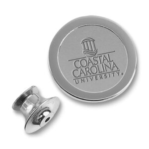 Silver Coastal Carolina Chanticleers Lapel Pin
