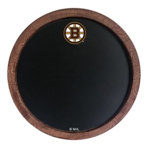 Boston Bruins 20.25'' Round Chalkboard Faux Barrel Top Sign