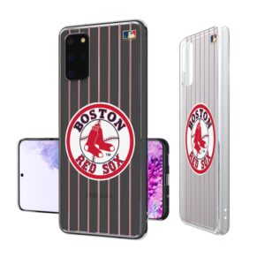 Boston Red Sox 1976-2008 Cooperstown Pinstripe Galaxy Clear Case
