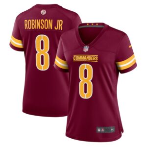 Women's Nike Brian Robinson Burgundy Washington Commanders Player Game Jersey