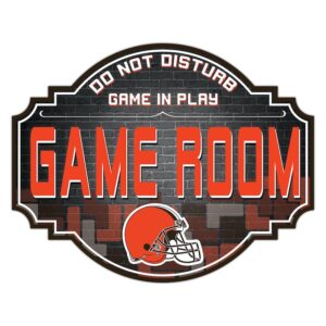 Cleveland Browns 12'' Game Room Tavern Sign