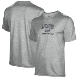 Youth ProSphere Gray Akron Zips Women's Golf T-Shirt