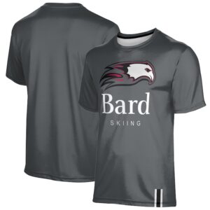 Men's ProSphere Black Bard College Raptors Skiing Logo Stripe T-Shirt