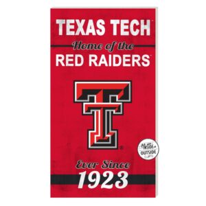 Texas Tech Red Raiders 11'' x 20'' Home Of The Sign