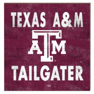 Texas A&M Aggies 10'' x 10'' Tailgater Sign