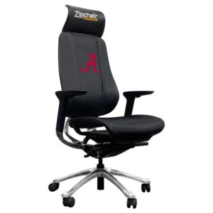 Black Alabama Crimson Tide Logo PhantomX Gaming Chair