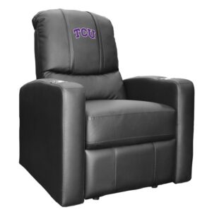 Black TCU Horned Frogs Stealth Manual Recliner