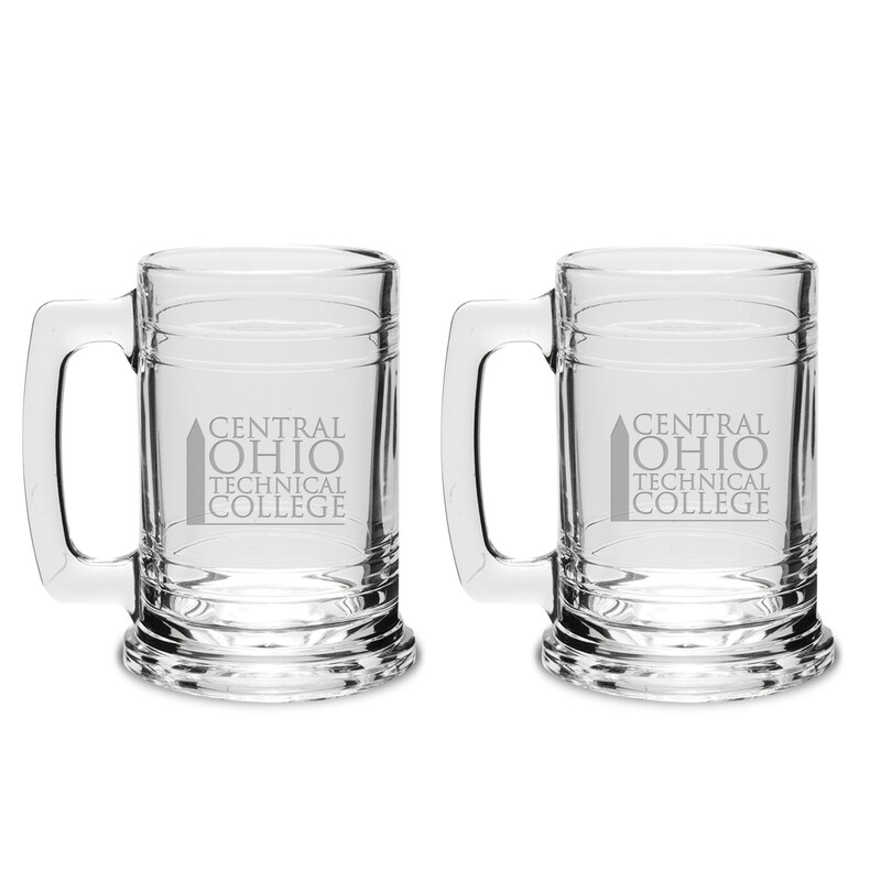 Central Ohio Technical College 15oz. 2-Piece Colonial Tankard Set