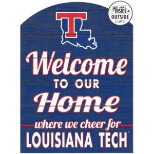 Blue Louisiana Tech Bulldogs 16'' x 22'' Marquee Sign