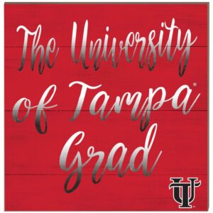 University of Tampa Spartans 10'' x 10'' Grad Plaque