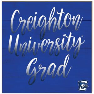 Creighton Bluejays 10'' x 10'' Grad Plaque