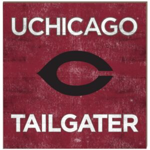 UChicago Maroons 10'' x 10'' Tailgater Sign