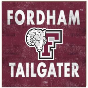 Fordham Rams 10'' x 10'' Tailgater Sign