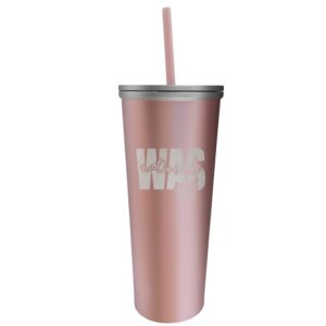 Washington Nationals 18oz. Skinny Rose Gold Tumbler