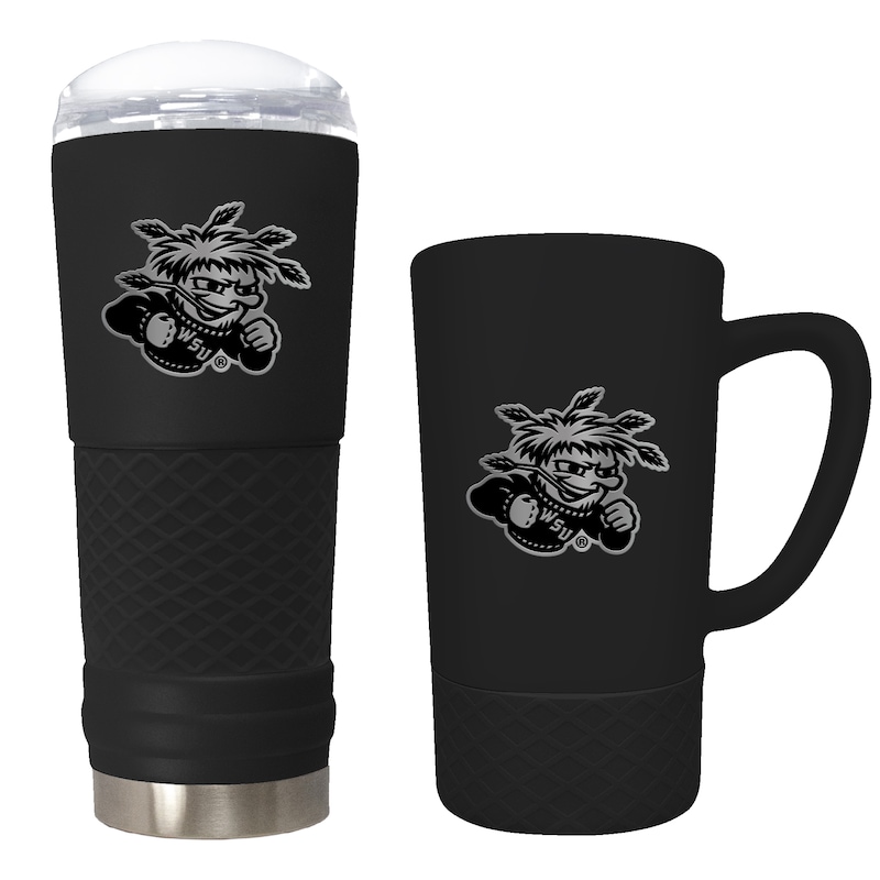 Wichita State Shockers 24oz. Stealth Draft Tumbler and 15oz. Stealth Jump Mug Set