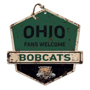 Ohio Bobcats Fans Welcome Sign