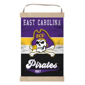 ECU Pirates Retro Logo Banner Sign