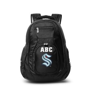 MOJO Black Seattle Kraken Personalized Premium Laptop Backpack