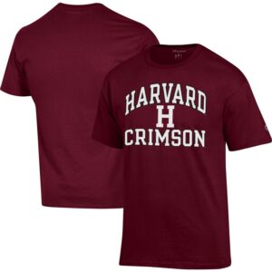 Men's Champion Crimson Harvard Crimson High Motor T-Shirt