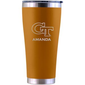 Georgia Tech Yellow Jackets Personalized 30oz. Laser Etched Canyon Tumbler