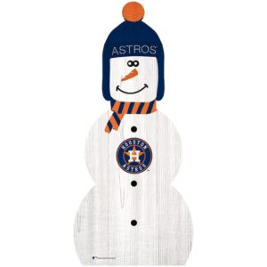 Houston Astros 31'' Snowman Leaner