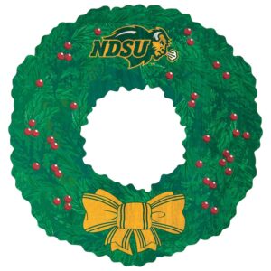 NDSU Bison 16'' Team Wreath Sign