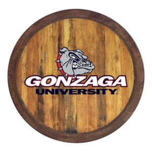 Brown Gonzaga Bulldogs 20'' Branded Barrel Top Wall Sign
