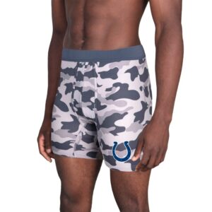 Men's Concepts Sport Charcoal Indianapolis Colts Invincible Knit Boxer Brief