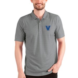 Men's Antigua Steel/White Villanova Wildcats Esteem Polo